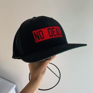 “NO DEAL” Brian Wood B Wood BWVS SnapBack